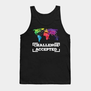 TRAVELING: Challenge Accepted Tank Top